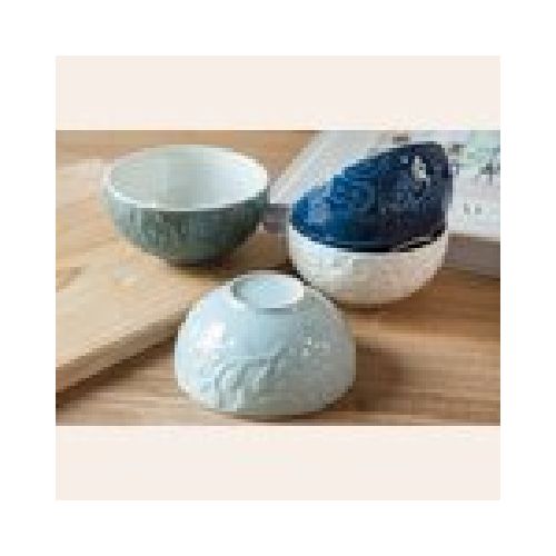 SET 4 BOWLS / COMPOTERAS DE CERAMICA MASON CASH - NAUTICAL