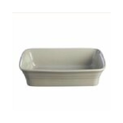 FUENTE DE CERAMICA RECTANGULAR MASON CASH - GRIS - 31 CMS