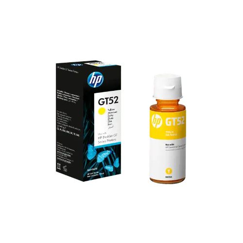 Botella de Tinta HP GT52 Amarillo Original