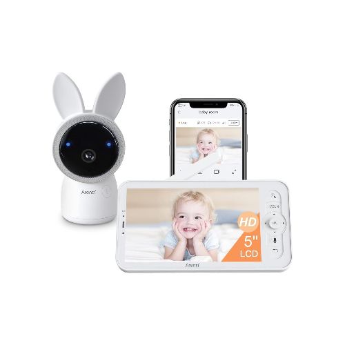 Camara de Seguridad Wifi 2K Baby Call con Monitor extra Arenti Ainanny