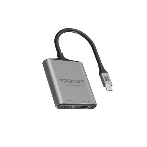 Hub USB-C a 2 HDMI 4k Promate Medialink-H2