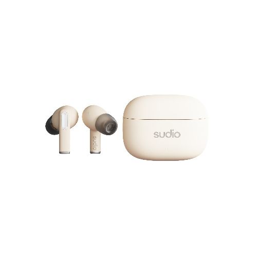 Auriculares Inalambricos ANC Sudio A1 Pro Crema