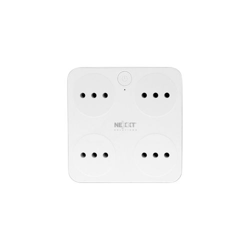 Enchufe Inteligente x4 y 4 USB Wifi Nexxt NHP-T720