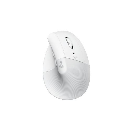 Mouse Inalámbrico Ergonómico Logitech Lift Blanco