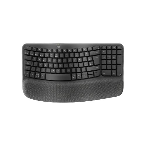 Teclado Inalámbrico Wave Keys c/Bluetooth Negro