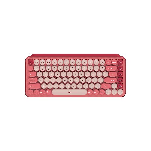 Teclado Mecanico Logitech Pop Keys Inalambrico Heartbreaker