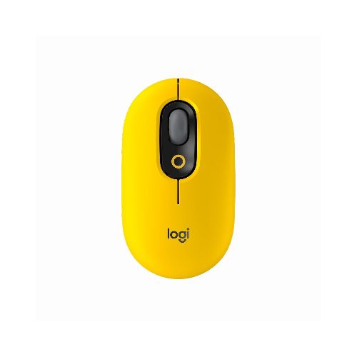 Mouse Inalámbrico Logitech POP Black / Yellow