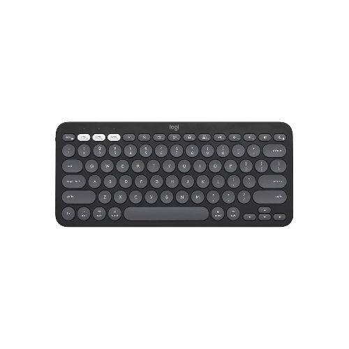 Teclado Inalámbrico Logitech K380s Pebble Keys 2 c/Bluetooth Negro