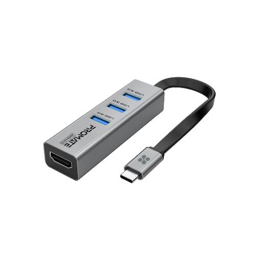 Hub USB-C 4 en 1 Promate Mediahub-C3