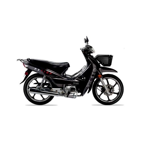 Moto Baccio Cub Px110 F Llanta De Aleacion - Gris