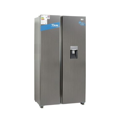 Heladera Tem Side By Side Inox Inverter 436l