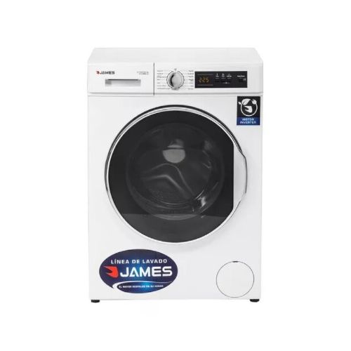 Lavarropas James Lr 1008 6k. Inverter Blanco