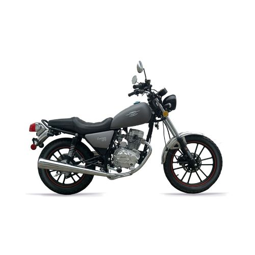 Moto Baccio Custom Cruiser 125 - Gris