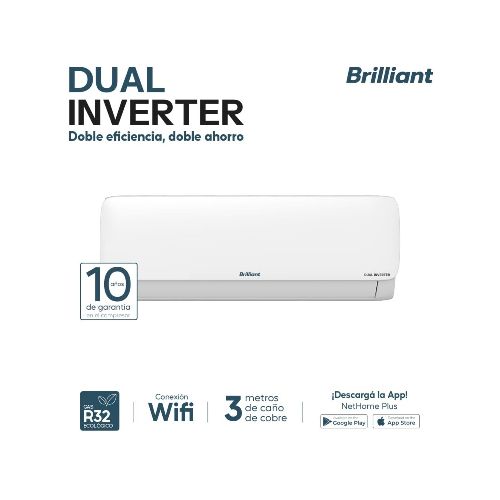 Aire Acondicionado Brilliant 12000 Inverter