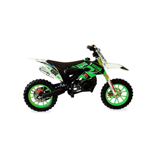 Moto Mini Moto Niño Pro Racing 50cc Scorpion (222) 2 Tiempos - Verde