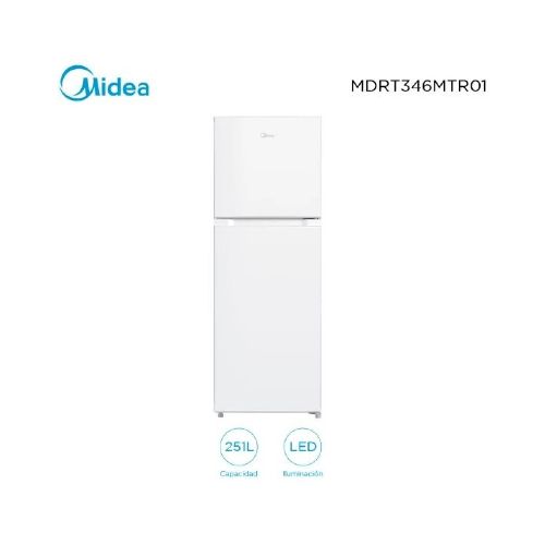 Heladera Midea 346m Blanca Frio Seco