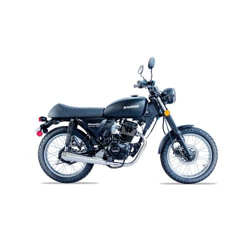 Moto Baccio Calle Classic Retro 125cc - Negro