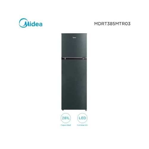 Heladera Midea M385 (03) Sd Inoxidable Sin Dispensador Frio