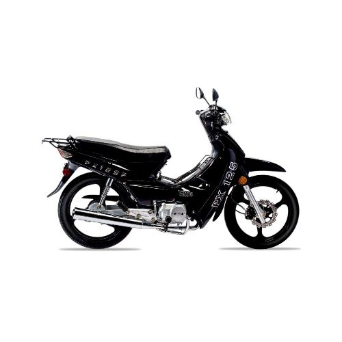 Moto Baccio Cub Px125 F Llanta De Aleacion - Negro