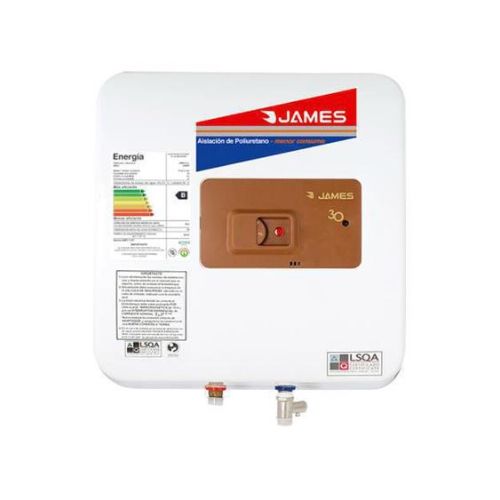 Termotanque Calefón De Cobre James 30lts