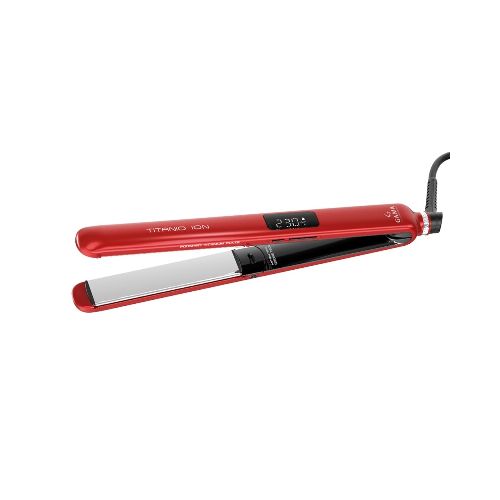 Plancha Gama Titanio Digital Red 4d ( Roja Fina)