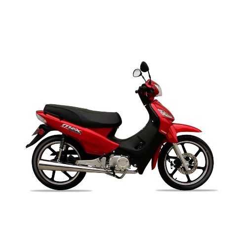 Moto Yumbo Cub Max110 Plus 110 (r.17 Del/tras) - Rojo