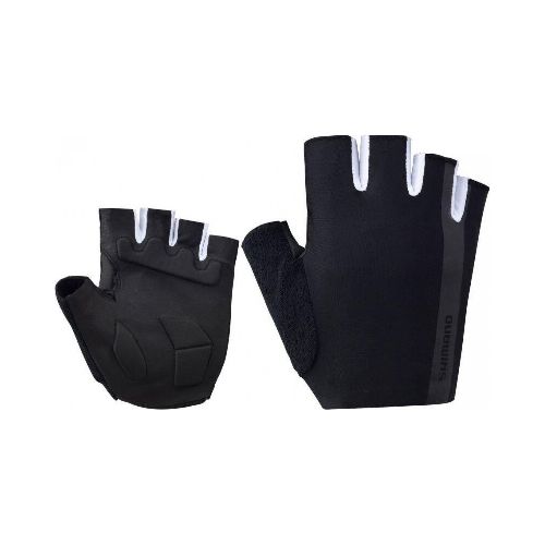 Guantes Ciclista Cortos Shimano Value Unisex - Negro