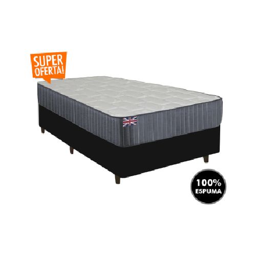 Sommier 1 plaza 100 % Espuma / 88 cm / Ortopédico