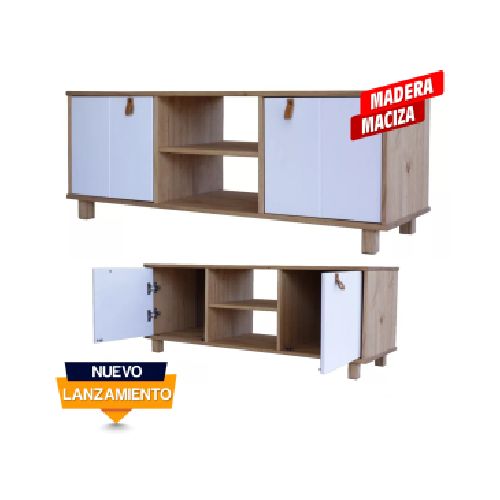 Rack para tv o audio - Madera maciza