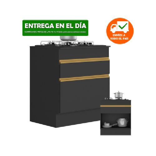 Bajo mesada 0.70mt -1 puerta 1 cajón