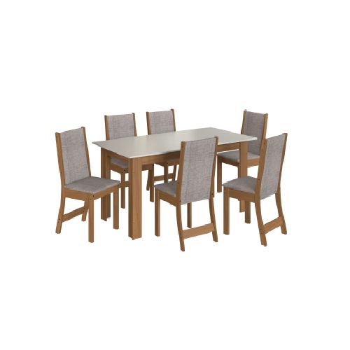 Juego de comedor mesa y 6 sillas