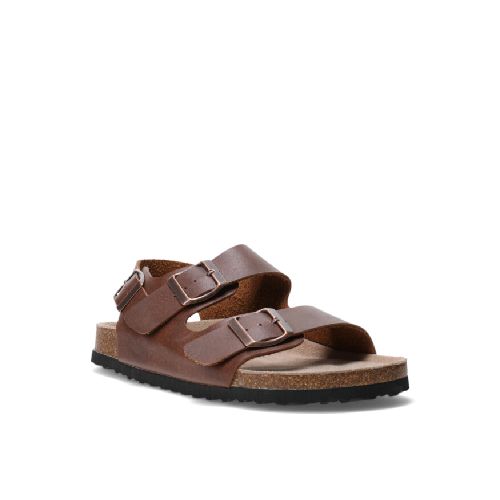 Sandalia STRAPS con tira trasera MissCarol - Brown