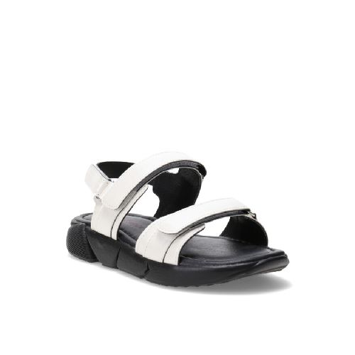 Sandalia SEMIC con dos velcros MINI MissCarol - White