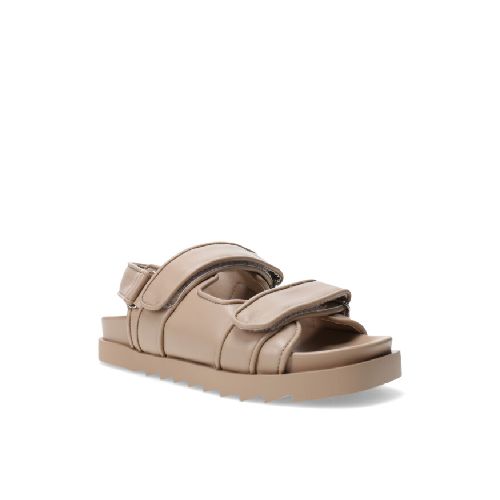 Sandalia KUNAK con velcro MissCarol - Beige