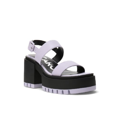 Sandalia TAIZZ con plataforma y taco MissCarol - Black/Lila