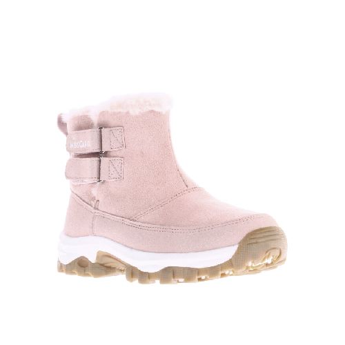 Bota HOLY con doble velcro en lateral y peluche a MINI MissCarol - Pink