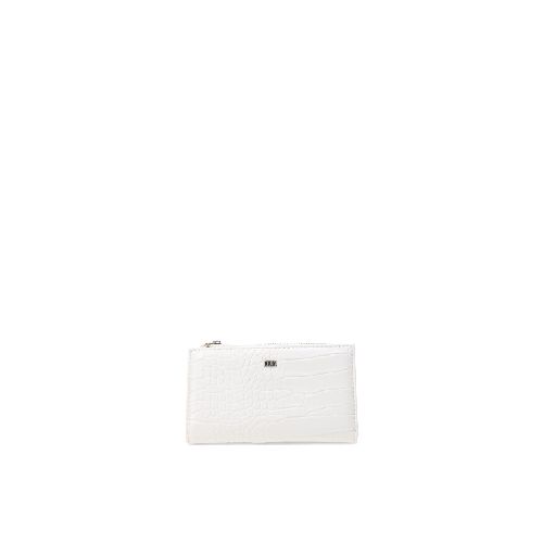 Billetera PASHA con textura MissCarol - Offwhite