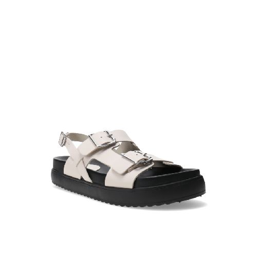 Sandalia con hebillas Bottero - Offwhite