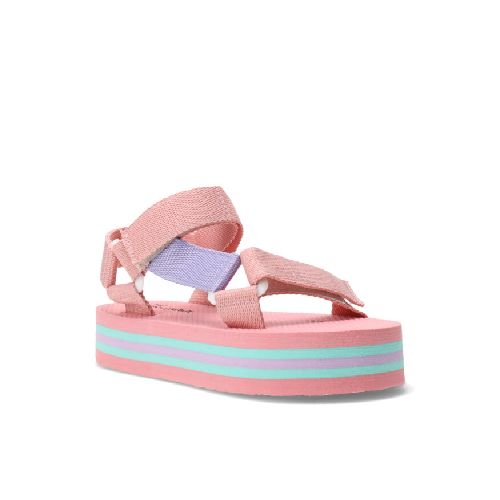 Sandalia SOHO teva con plataforma de goma MINI MissCarol - Pink