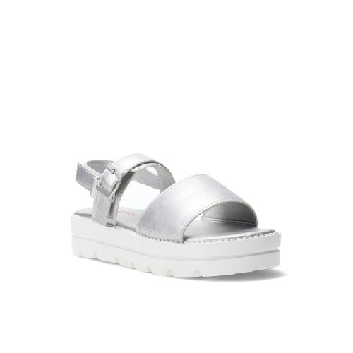 Sandalia RETINO de pu MINI MissCarol - Silver/White