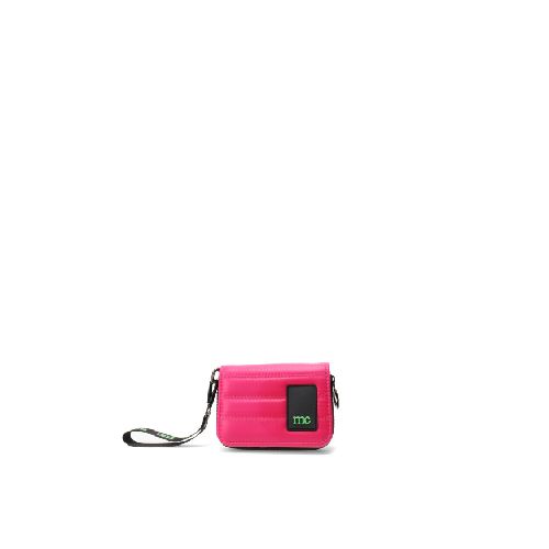 Monedero CLAIR con logo MissCarol - Fuxia