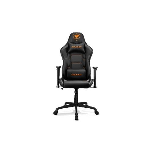 Silla Gamer Cougar Armor Elite Soporta Hasta 120Kg Regulable Reclinable 160 Grados Almohadones