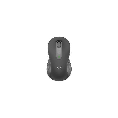 Mouse Logitech M650 Large Grafito 4000Dpi Inalambrico Bluetooth 5 Botones Para Zurdos