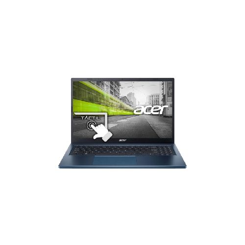 Notebook ACER Aspire 3 A315-24PT Amd Ryzen 5 7520u 4.3Ghz Ram 8Gb Ddr4 Nvme 512Gb Pantalla 15.6 Fhd Tactil W11