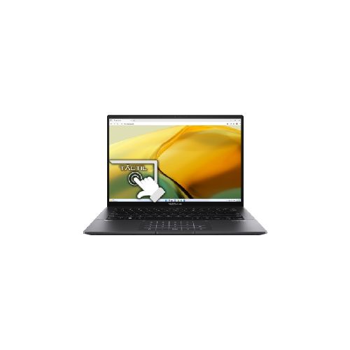 Notebook ASUS Zenbook 14 UM3402 AMD Ryzen 5 7530u 4.5Ghz Ram 8Gb LPDdr4X Ssd Nvme 256Gb Pantalla 14 2.8 Tactil W11