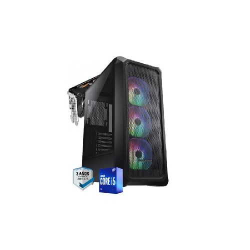 PC Gamer Intel Core i5 10400f Ram 16Gb Ddr4 3200mhz Nvme 512Gb Gtx1050 Ti 4Gb Hdmi Wifi W10 6 Juegos Instalados