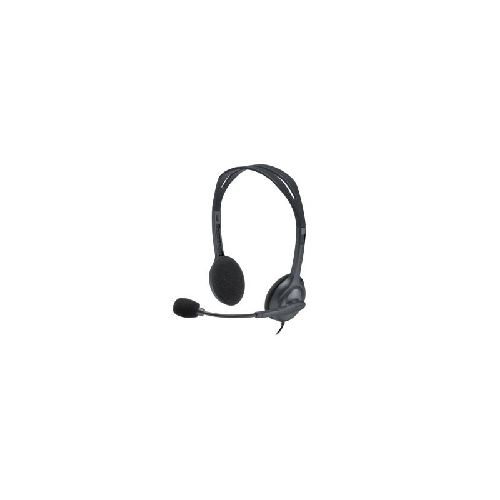 Auricular Headset Logitech H111 Stereo Con Microfono 3.5mm Cable 1.8mts