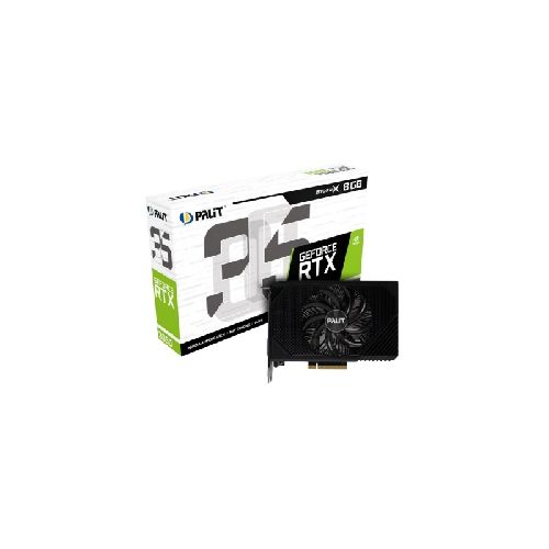 Tarjeta De Video Palit Rtx 3050 8Gb Ddr6 StormX Hdmi Dp Nvidia GeForce Pci-e 4.0 128bits DirectX OpenGL