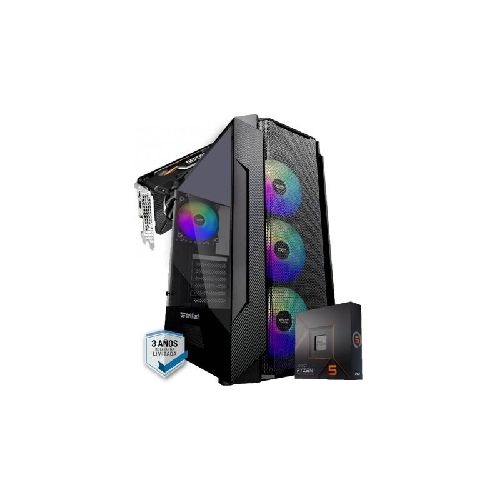 Pc Gamer AMD Ryzen 5 7600 Am5 Ram 16Gb Ddr5 Nvme 1Tb Rtx 3050 8G Gddr6 Hdmi Dp Winndows 10 64bit