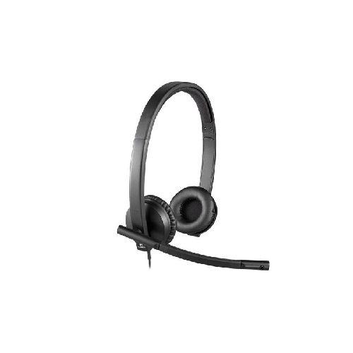 Auricular Logitech H570e Stereo Headset Con Microfono Usb